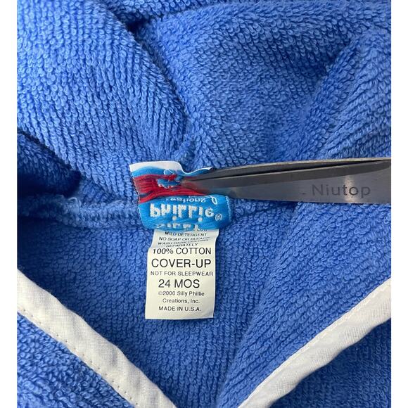 Silly Philly Sailboat Children’s Robe/Cover Up. -Size 24 months USA - Picture 4 of 6